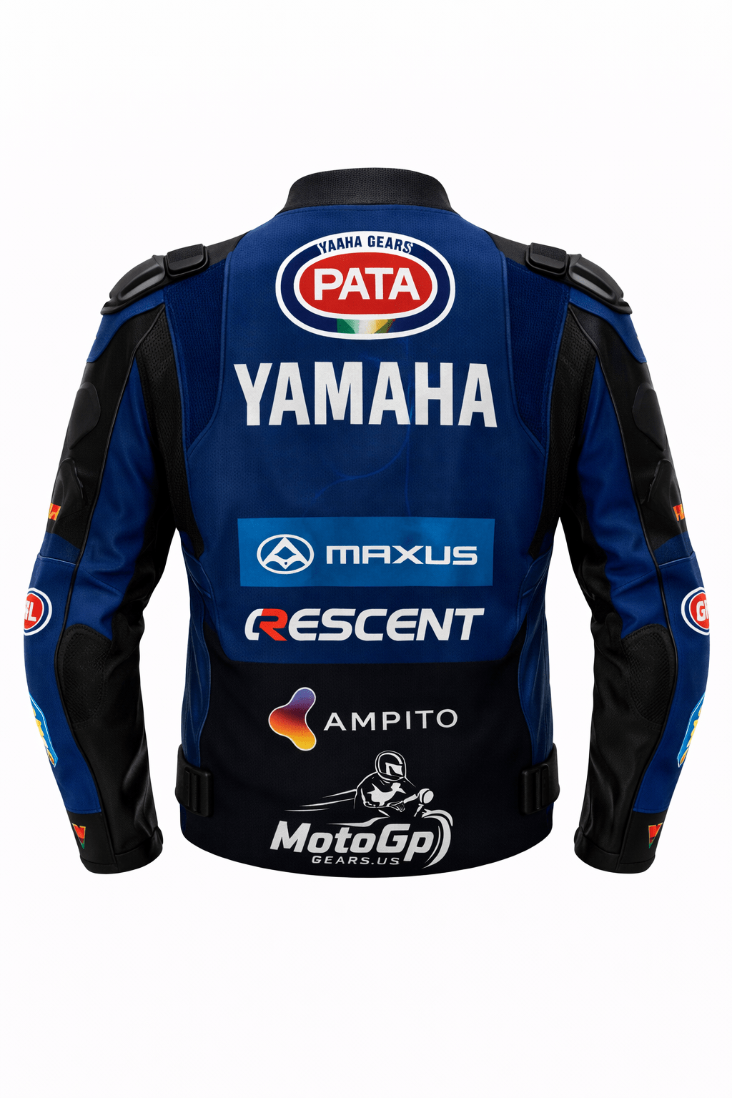 Yamaha-Inspired Custom Racing Leather Jacket - Image 2